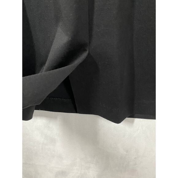 Kasper Dress Red & Black Color Block 3/4 Sleeve Shift Dress Size 12 - Picture 5 of 7